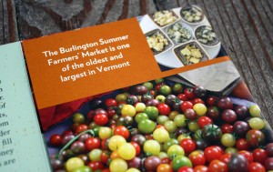 Burlington Farmers' Market brochure