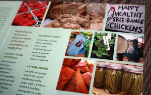 Burlington Farmers' Market brochure