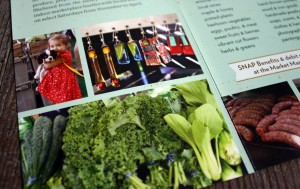 Burlington Farmers' Market brochure
