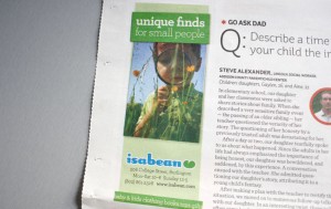 Isabean print ads