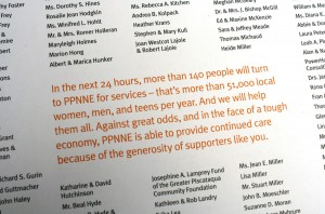 PPNNE annual report 2009, detail