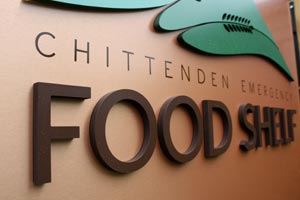 Chittenden Emergency Food Shelf: Signage & Wayfinding