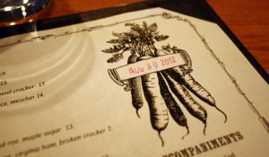 Bluebird Tavern: Menu