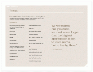 CVOEO: 2011 Annual Report