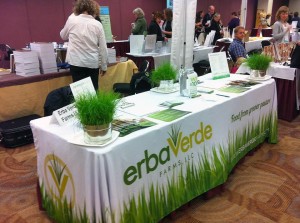 Erba Verde Farms: Table Display
