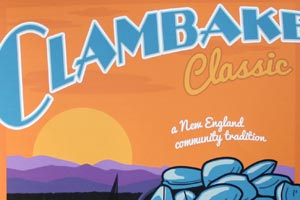 Community Sailing Center / Bluebird Tavern: Clambake Poster