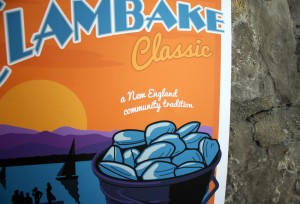 Community Sailing Center / Bluebird Tavern: Clambake Poster