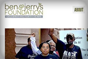 Ben & Jerry’s Foundation: Website
