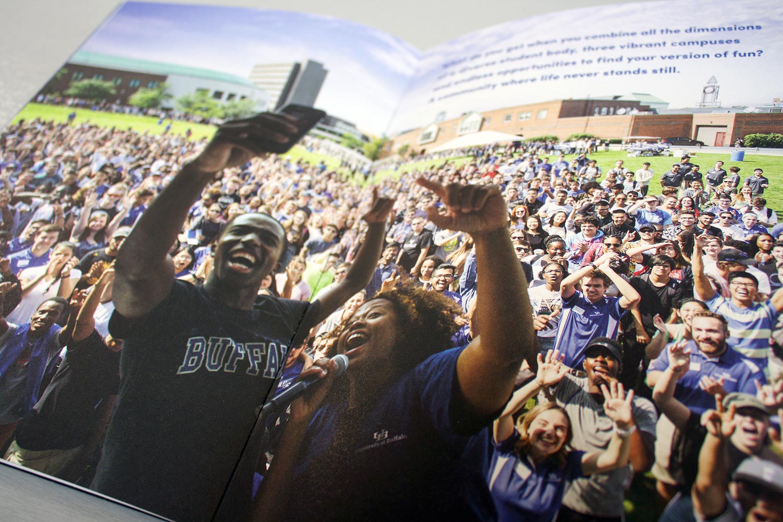 UB Prospect Mailer crowd spread