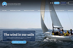 Community Sailing Center: Website